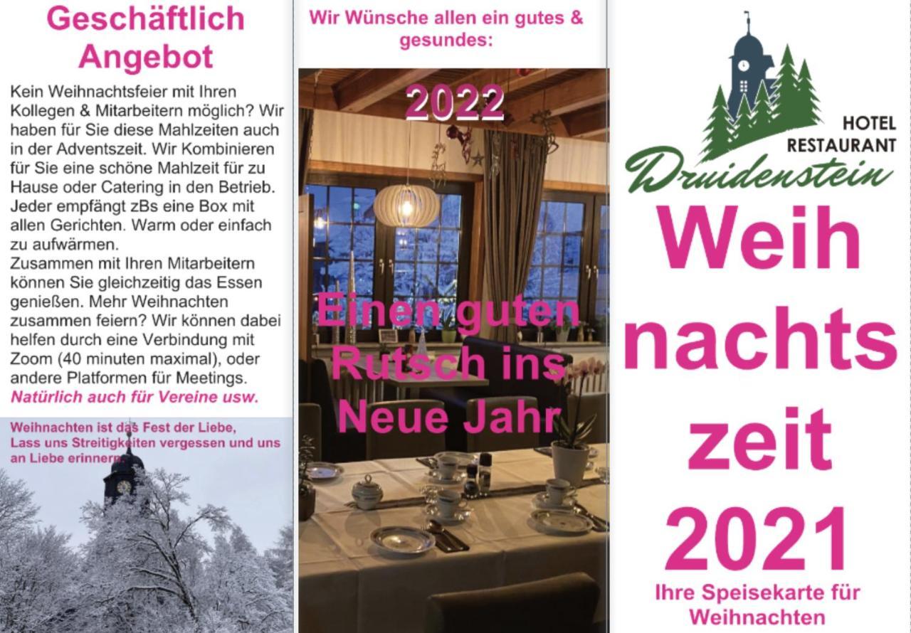 เรสเทอรองต์ แอนด์ โฮเต็ล ดรุยเดนชไตน์ Hotel Trautenstein ภายนอก รูปภาพ